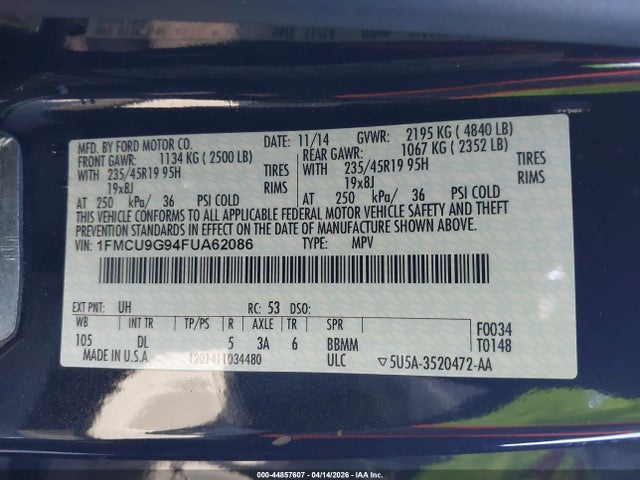 Ford Escape Se