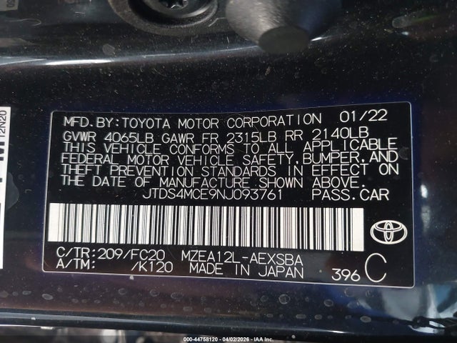 Toyota Corolla Se