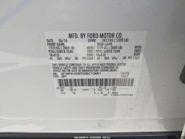 Ford Edge Se