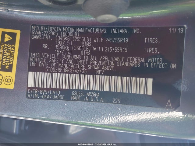 Toyota Highlander Limited