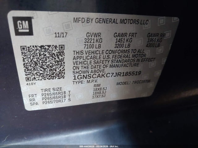 Chevrolet Tahoe Ls