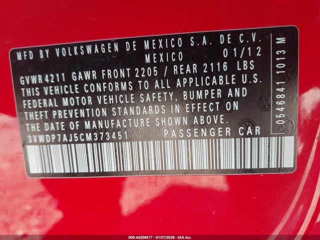 Volkswagen Jetta 2.5l Se
