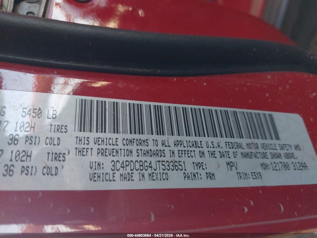 Dodge Journey Sxt