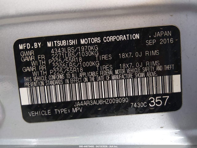 Mitsubishi Outlander 2.0 Le