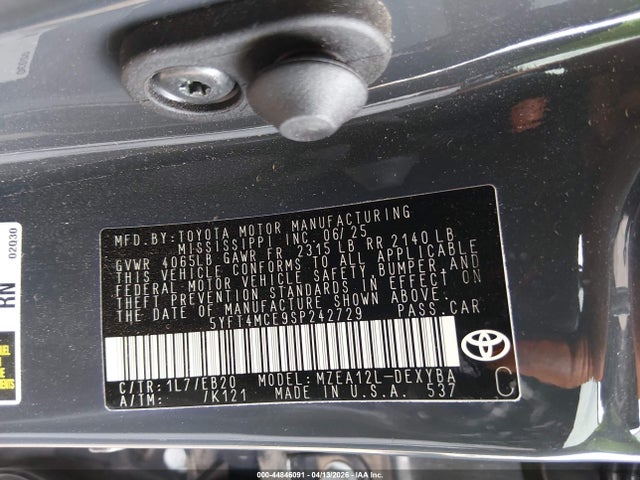 Toyota Corolla Xse