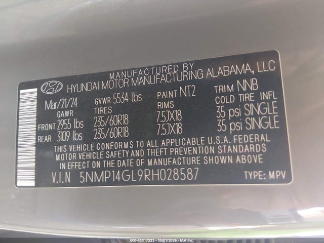 Hyundai SANTA FE Se