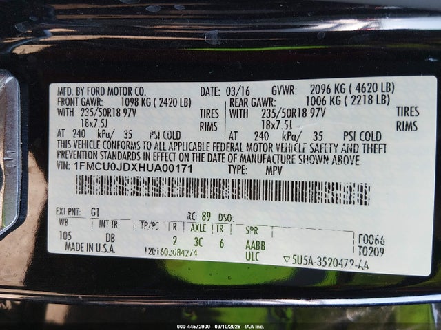 Ford Escape Titanium