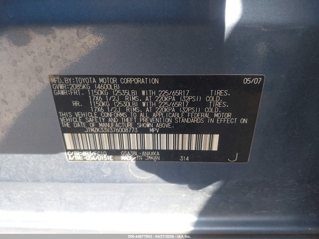 Toyota RAV4 Base V6