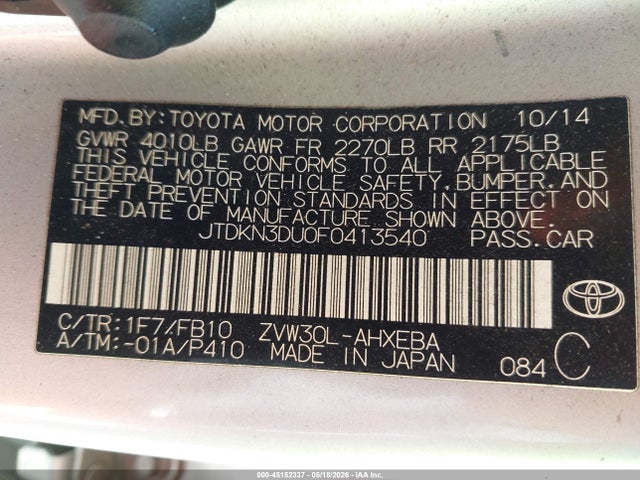 Toyota Prius Three