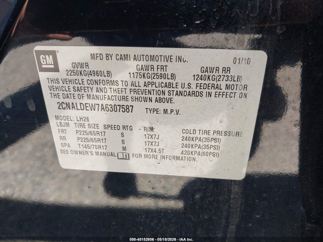 Chevrolet Equinox Lt
