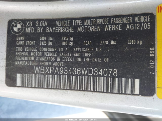 BMW X Series 3.0i