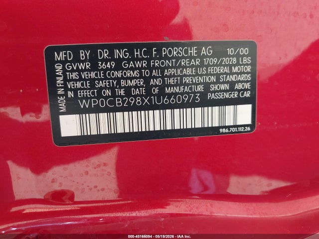 Porsche Boxster S