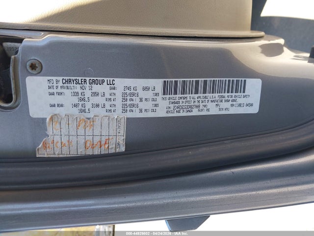 Dodge Grand Caravan Sxt