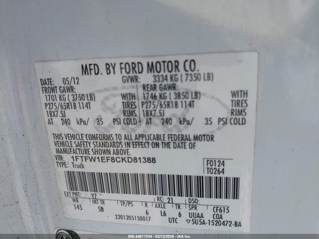 Ford F-150 Fx4