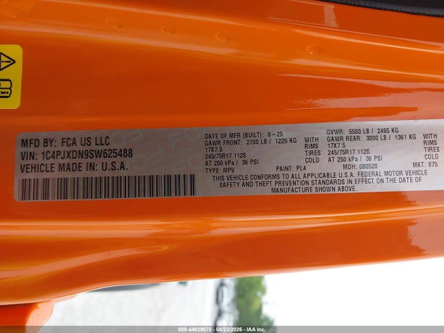 Jeep Wrangler 4-door Summit 4x4