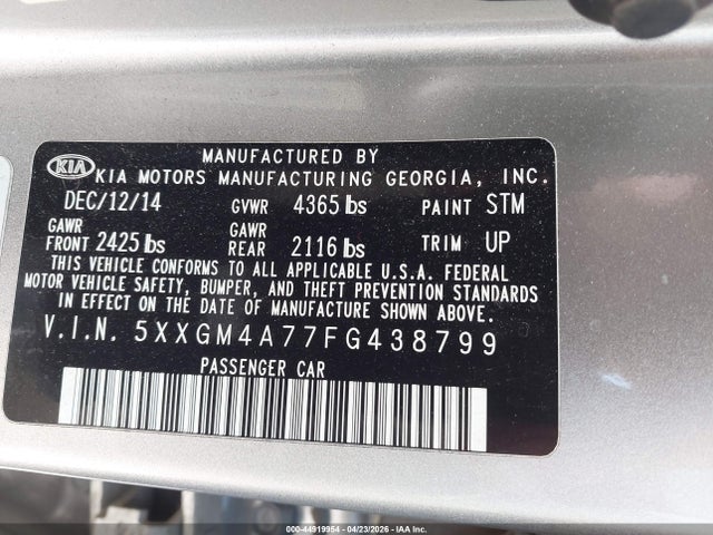 Kia Optima Lx