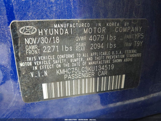 Hyundai Ioniq Sel