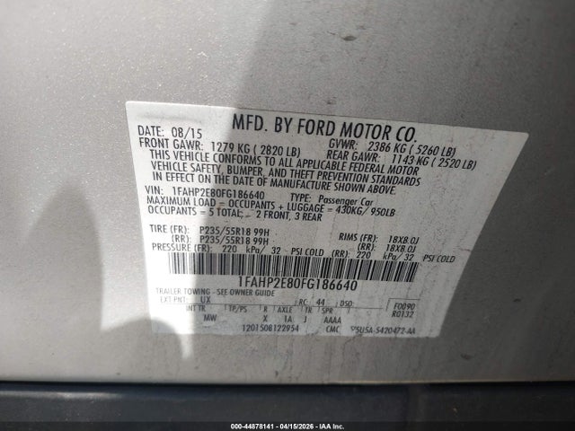 Ford Taurus Sel