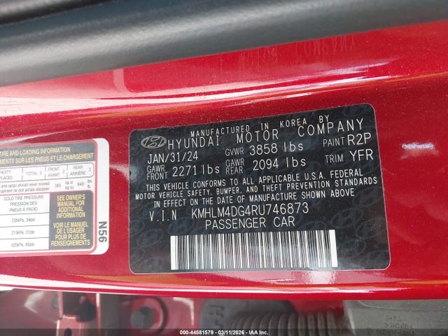 Hyundai ELANTRA Sel