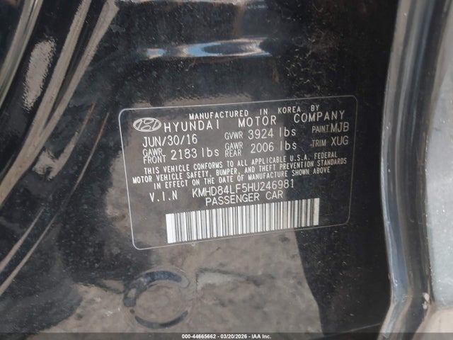 Hyundai ELANTRA Value Edition
