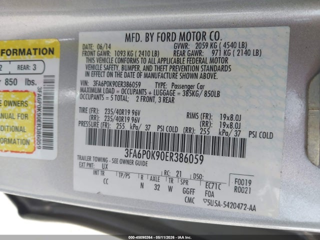 Ford Fusion Titanium