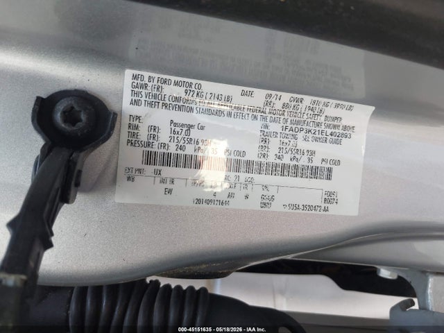 Ford Focus Se