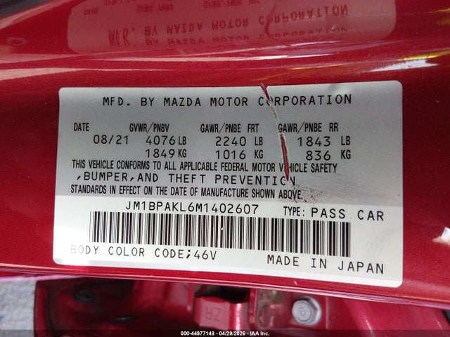 Mazda Mazda3 Select