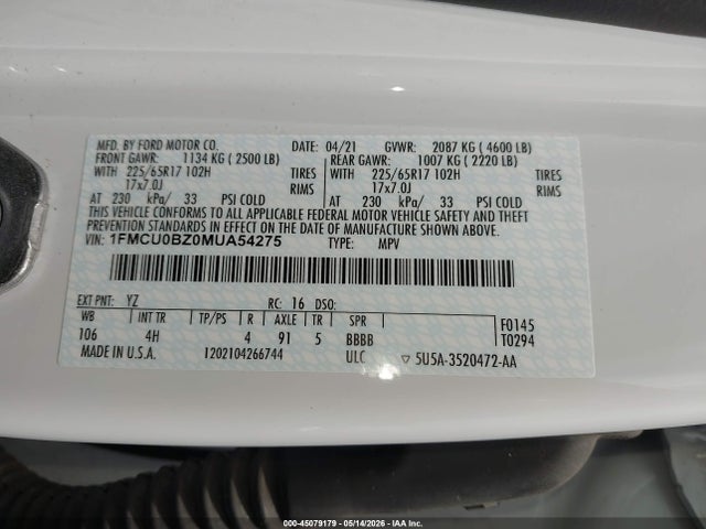 Ford Escape Se Hybrid