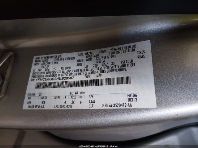Ford Escape Se
