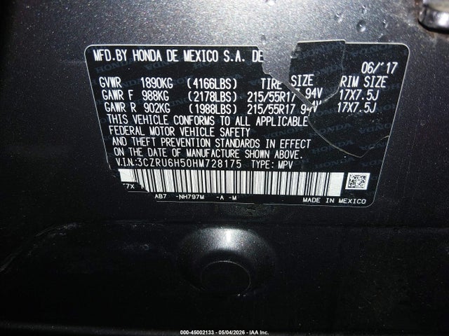 Honda HR-V Ex