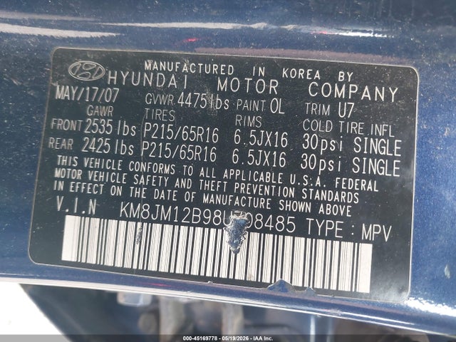 Hyundai TUCSON Gls