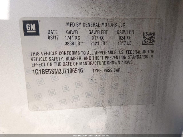 Chevrolet Cruze Lt Auto