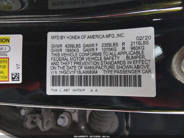 Honda Accord Lx