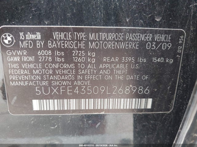 BMW X Series Xdrive30i