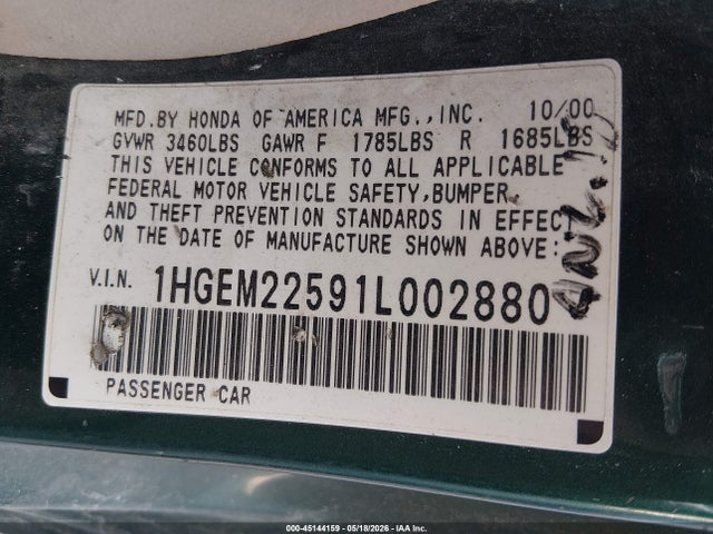 Honda Civic Lx