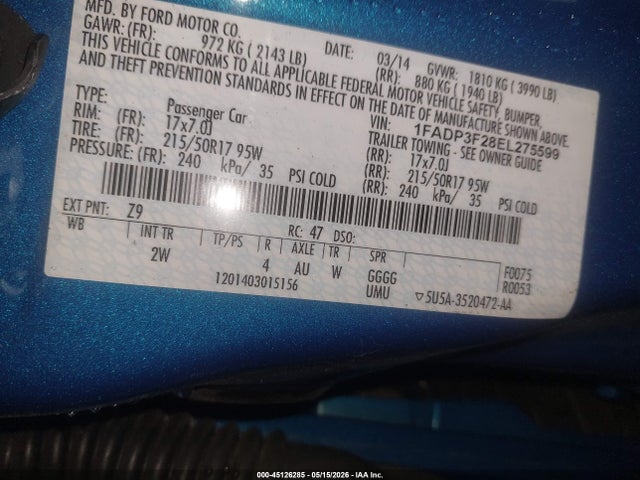 Ford Focus Se