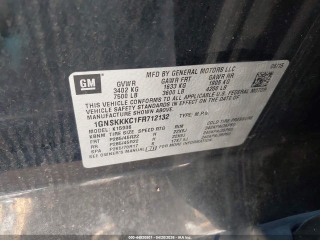 Chevrolet Suburban 1500 Ltz