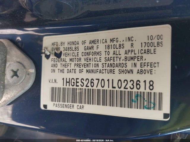 Honda Civic Ex