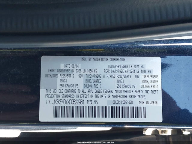 Mazda Cx Grand Touring