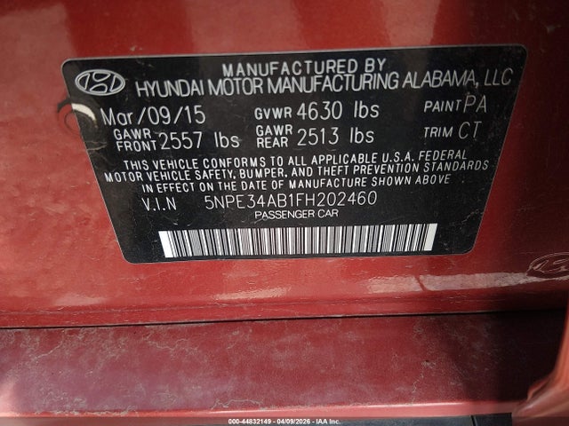 Hyundai SONATA Limited 2.0t