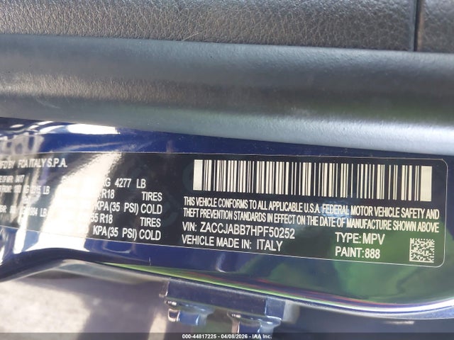 Jeep Renegade Latitude Fwd