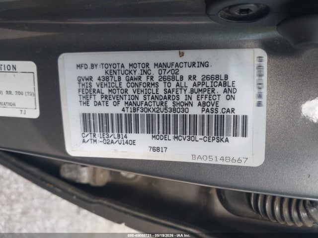 Toyota Camry Se