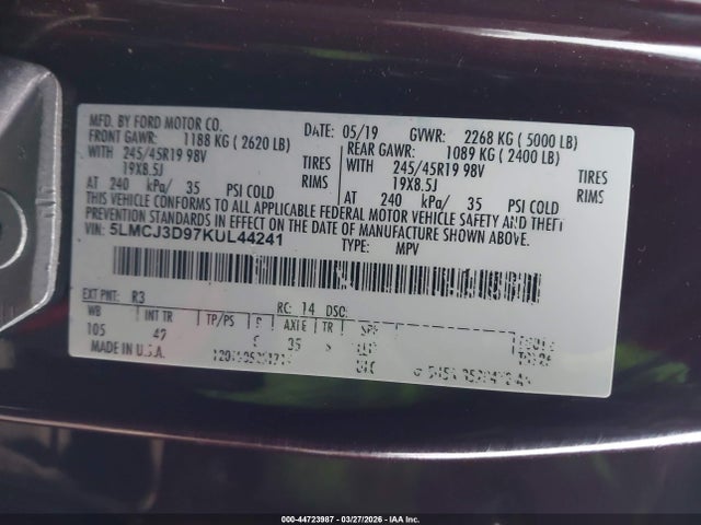 Lincoln MKC Reserve