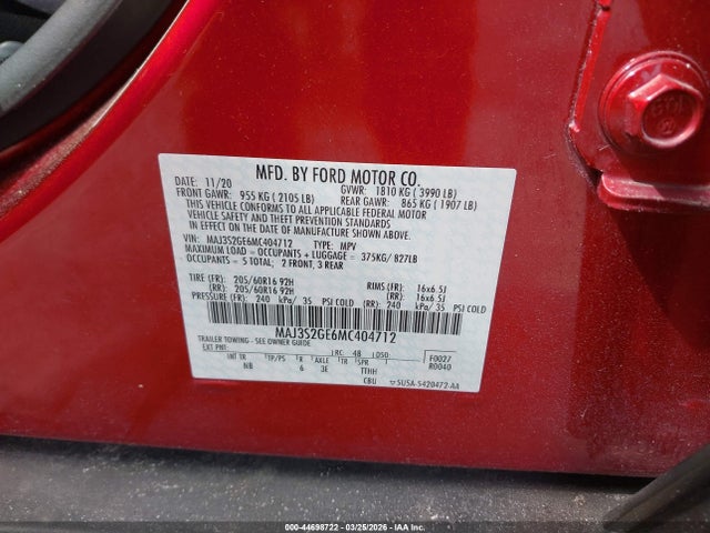 Ford EcoSport Se