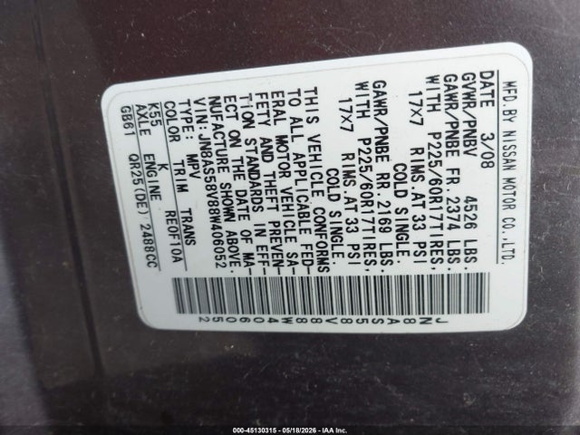 Nissan Rogue Sl