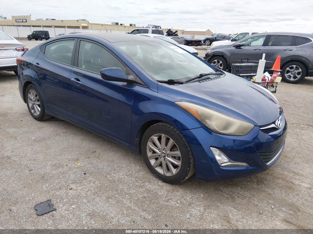 Salvage Hyundai ELANTRA Image