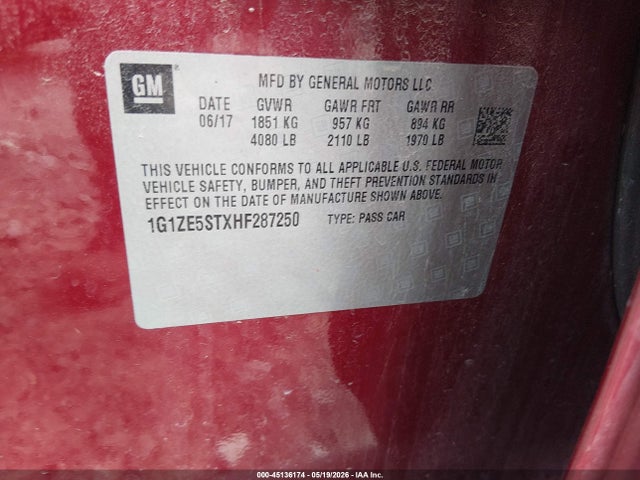 Chevrolet Malibu 1lt