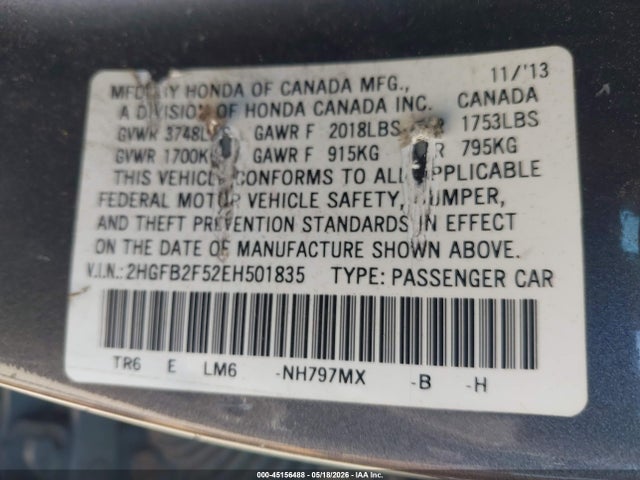Honda Civic Lx