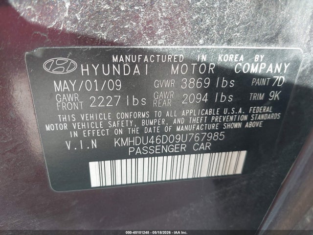 Hyundai ELANTRA Gls
