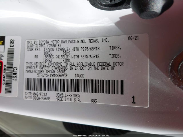 Toyota Tundra Sr5